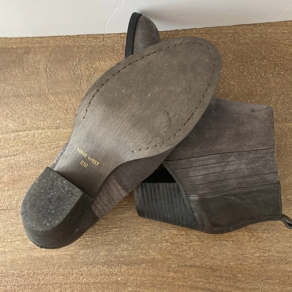 Nine‎ West Fiffi Suede Ankle Boots